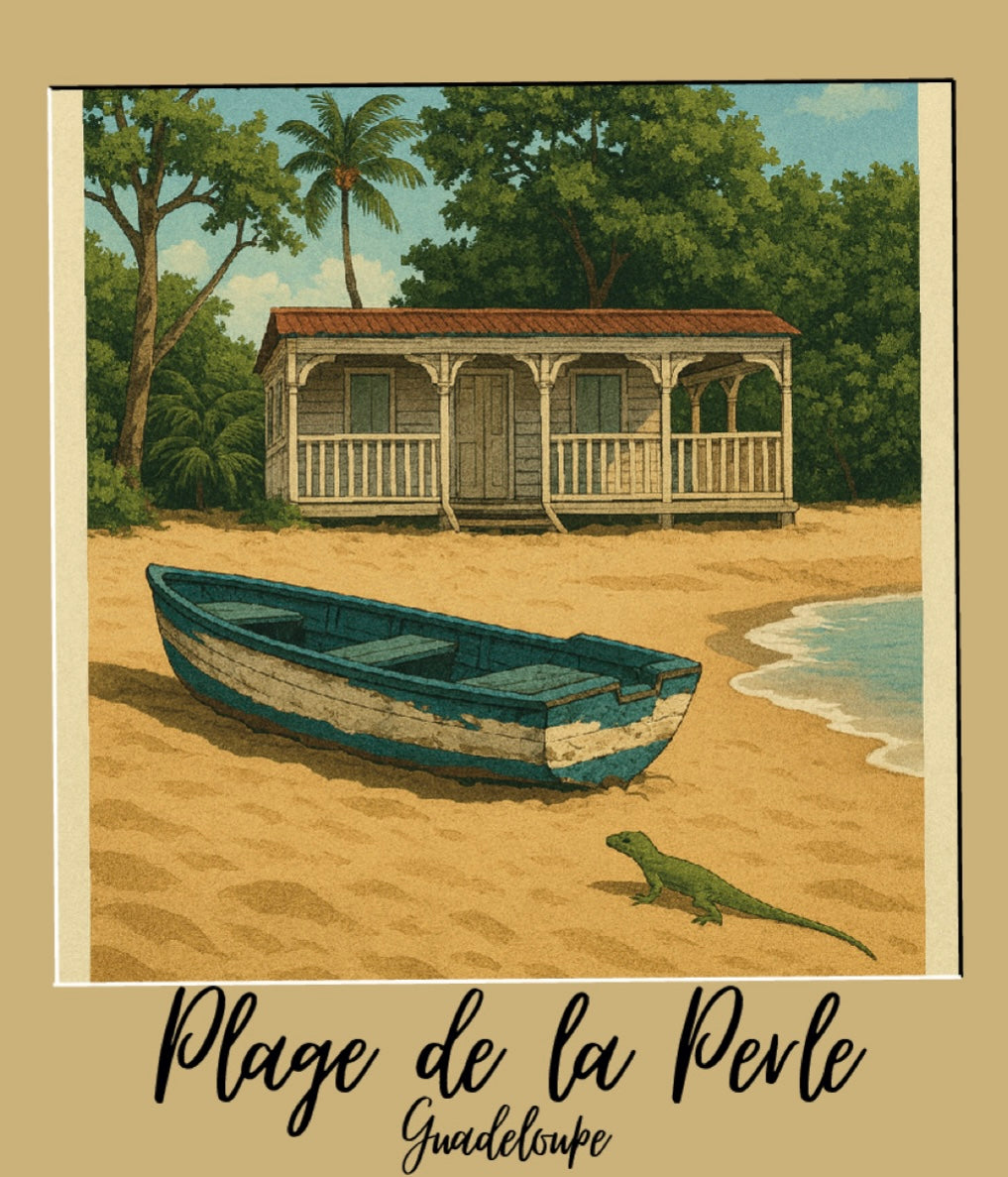 Magnet Plage de La Perle